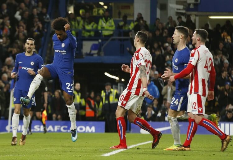 在线投注非常看好的切尔西在斯坦福桥击败斯托克城