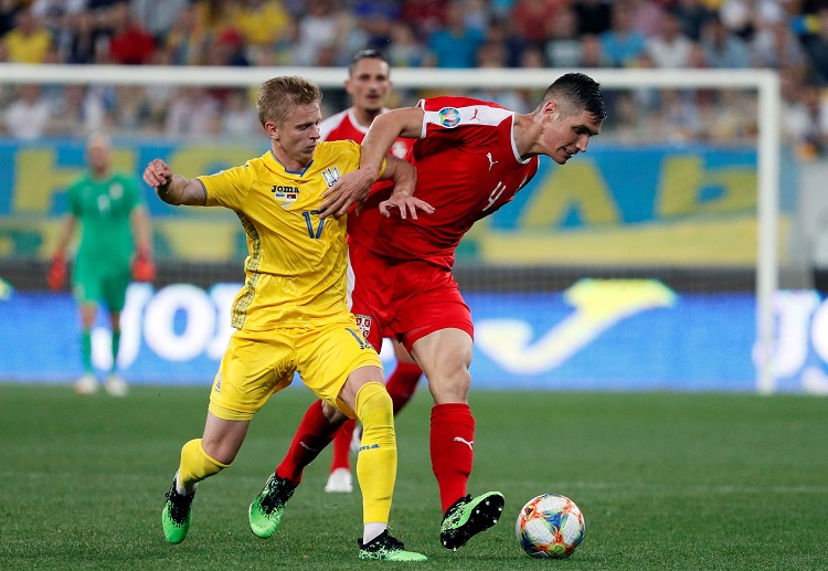 Ukraine star Oleksandr Zinchenko played a vital role during his side Euro 2020 demolition win over Serbia