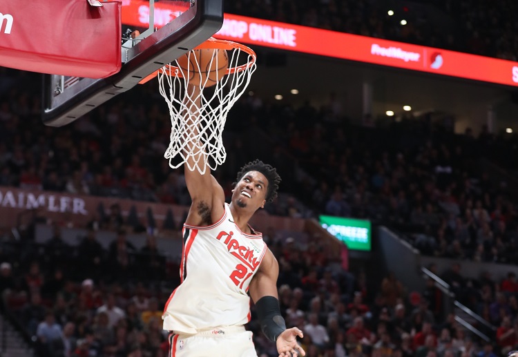 Hassan Whiteside hopes to continue winning for the Trail Blazers as they battle against the Heat in NBA