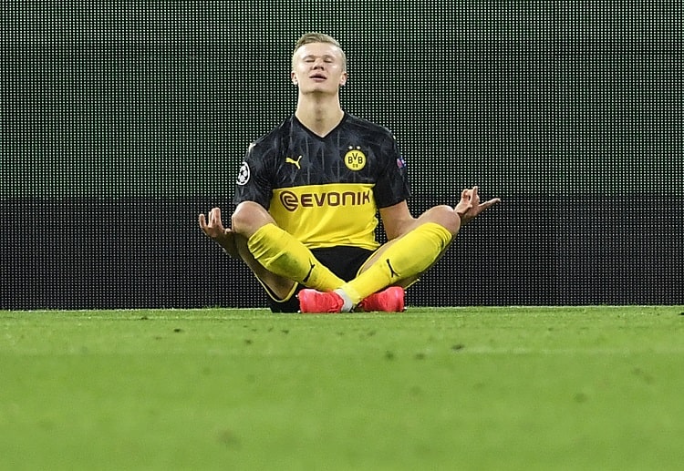 Erling Haaland scored 10 goals this season in Champions League