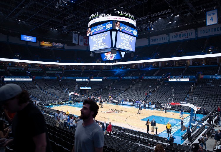 Due to the threat posed by COVID-19, NBA playoffs might continue but behind closed doors in Las Vegas