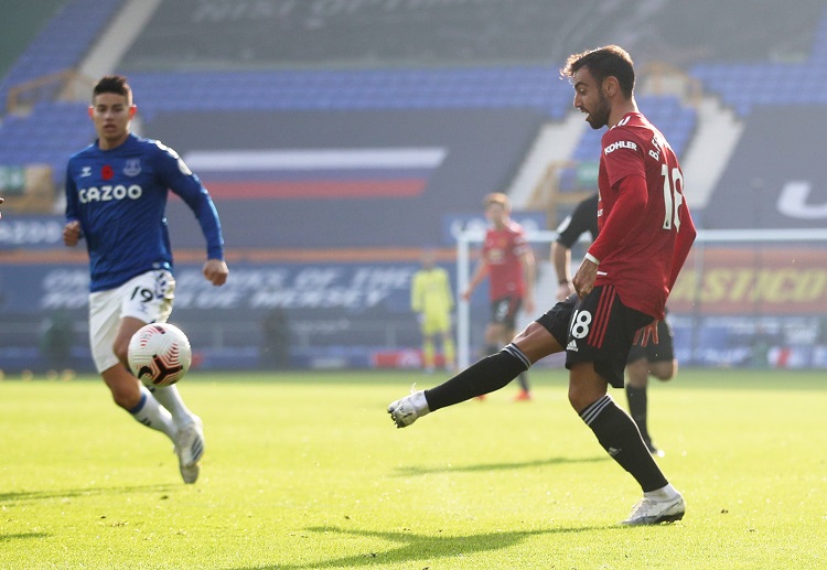 Bruno Fernandes tumpuan lini tengah MU di Liga Inggris