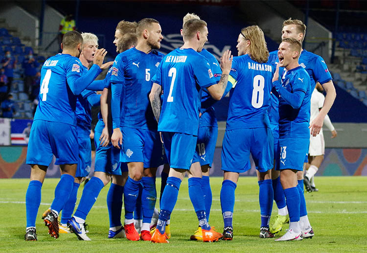 欧国联冰岛的球员的赛场动态