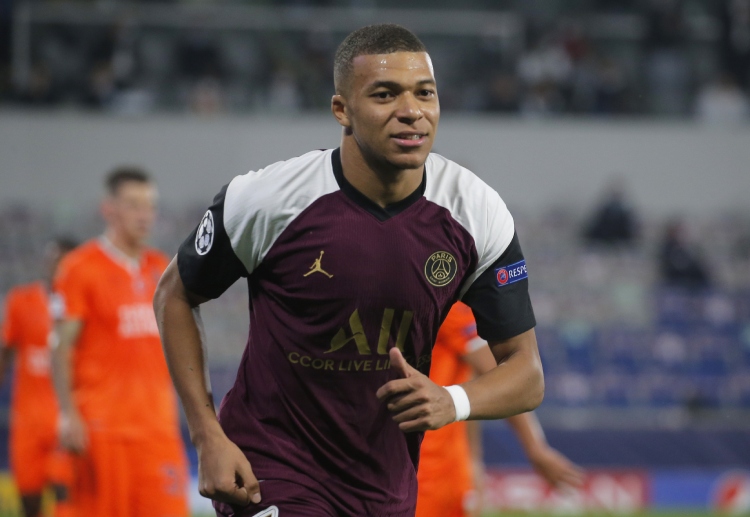 Champions League: Kylian Mbappe is currently Paris Saint-Germain's top scorer with seven goals scored