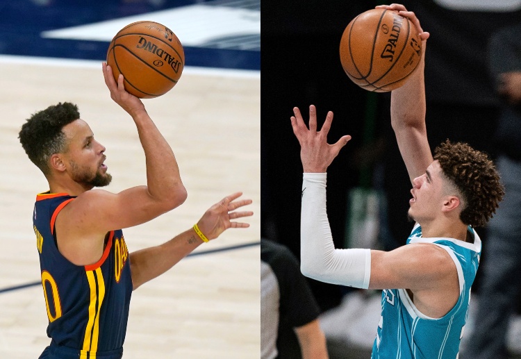 Stephen Curry and the Warriors look to give the NBA top pick a run for his money