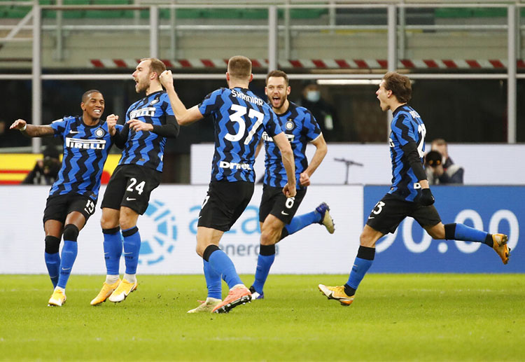 Can Christian Eriksen score another goal against AC Milan in Serie A?