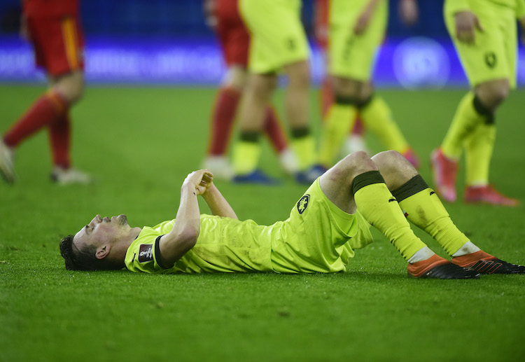 Vòng loại World Cup: CH Séc cầm bóng tới 67%, tung ra 8 cú dứt điểm, gấp 4 lần so với đối thủ.