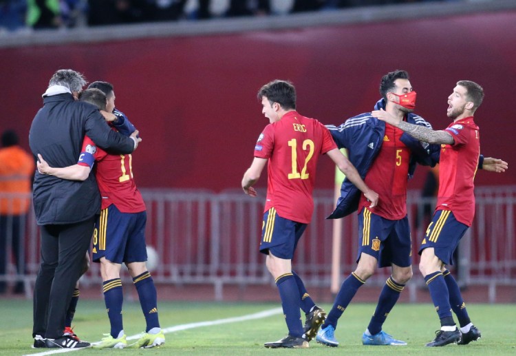 Dani Olmo jadi penyelamat Spanyol di Kualifikasi Piala Dunia 2022