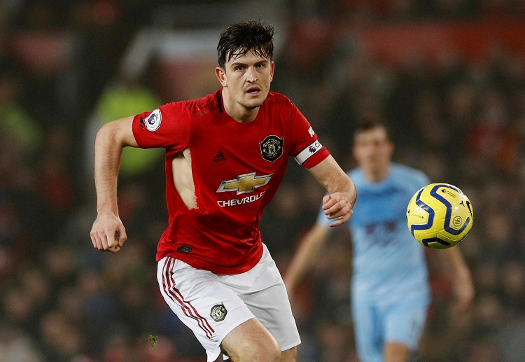 Harry Maguire được ra sân 34 trận tại Premier League 2021.