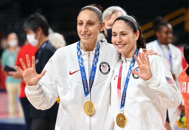 After winning in Olympics 2020, Sue Bird & Diana Taurasi become the basketball players with the most Olympic gold medals