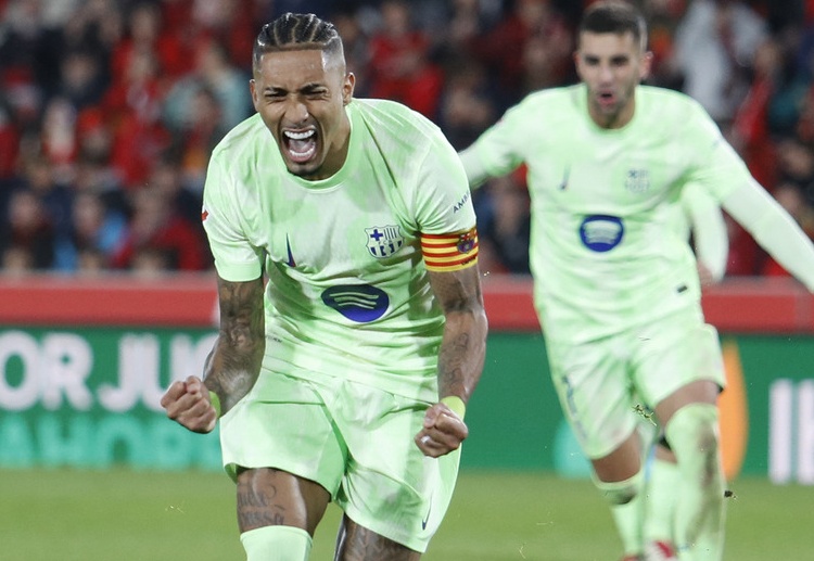 Raphinha berpeluang memenangkan gelar La Liga musim ini