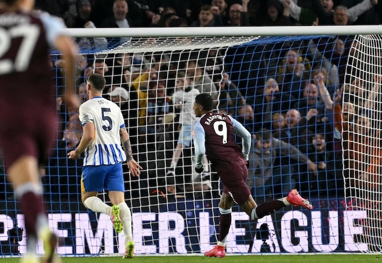 Can Marcus Rashford maintain his fine form when Aston Villa play against Nottingham next in the Premier League?