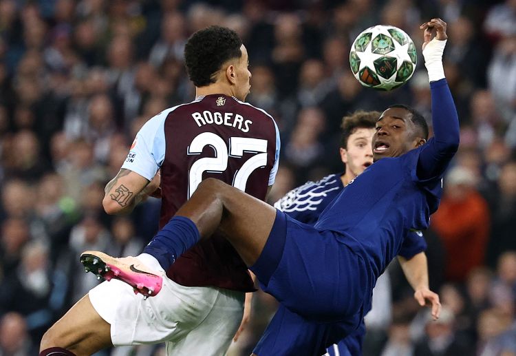 Aston Villa's second top scorer in the Premier League Morgan Rogers aims to score vs Fulham