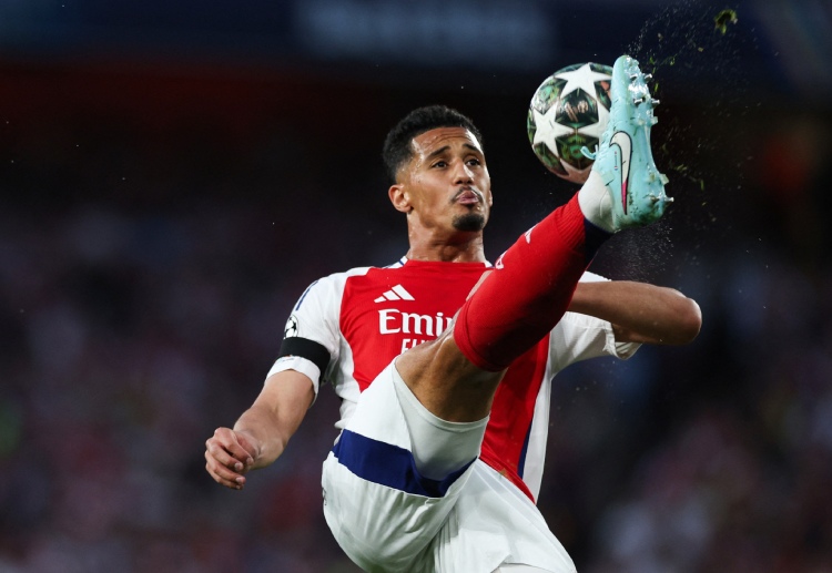 Saliba là trụ cột của Arsenal ở những mùa Premier League gần đây