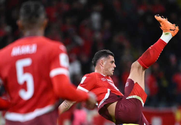 Granit Xhaka scored in Switzerland's last World Cup 2026 qualifier