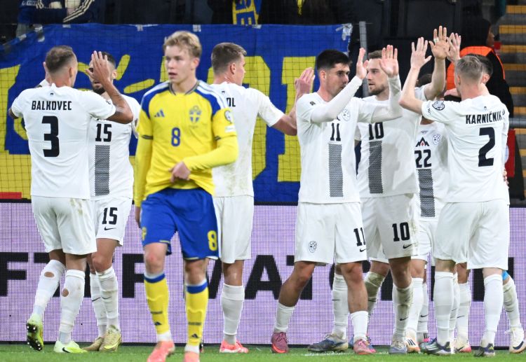 Slovenia bị cầm hòa trên sân khách trước Thụy Điển ở lượt trận Vòng loại World Cup