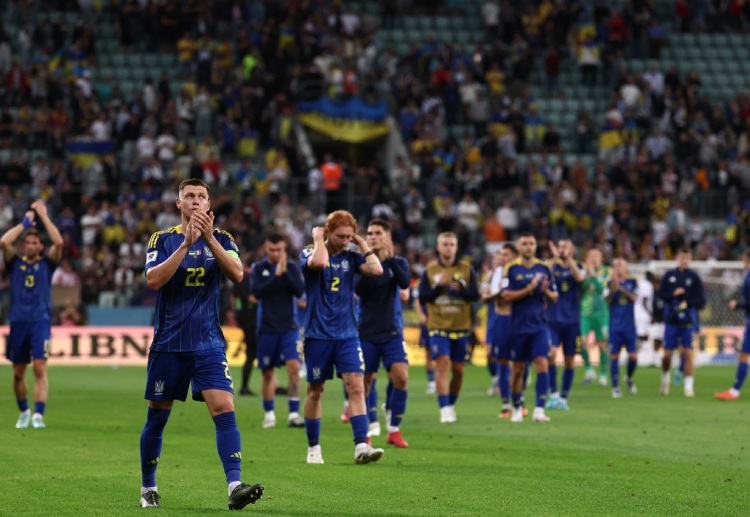 Ukraine thi đấu trận thứ năm ở Vòng loại World Cup chạm trán Pháp