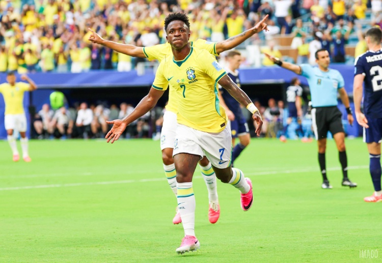 Vinicius Junior has spearheaded Brazil in dominating Scotland in their recent World Cup 2026 match
