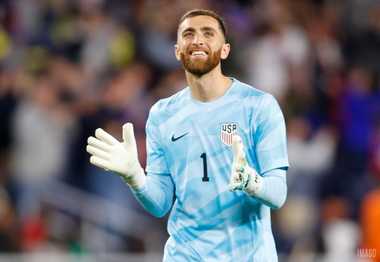 USA's Matt Turner gears up to hinder Paraguay from scoring in their upcoming World Cup 2026 opening game