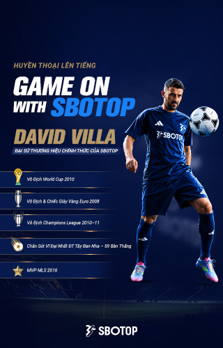 David Villa Brand Ambassador – VN